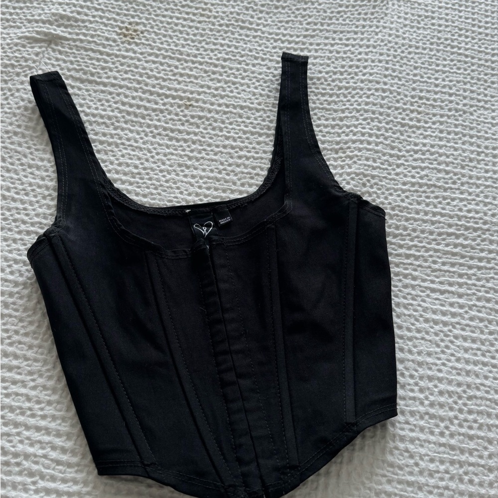 XS Black Corset - Windsor